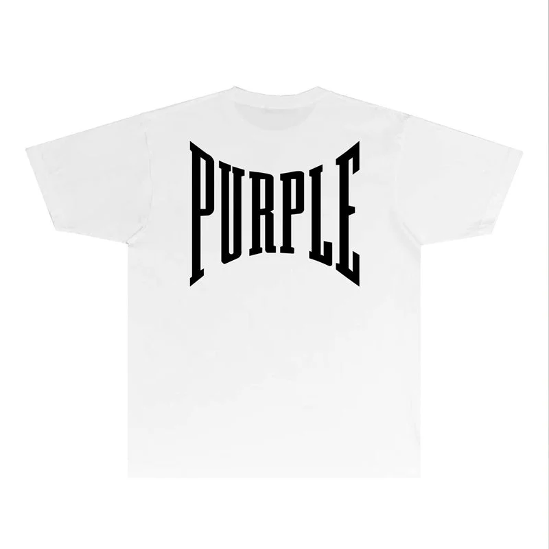 Purple 2023 new fashion T-shirt short sleeves