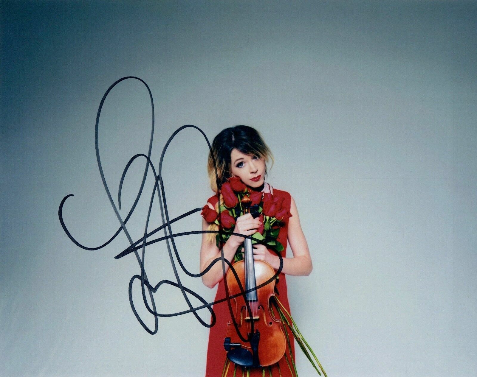 Lindsey Stirling Autographed Signed 8x10 Photo Poster painting REPRINT