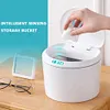 Automatic Smart Trash Bin Removable Garbage Bin for Car Outdoor Accessories