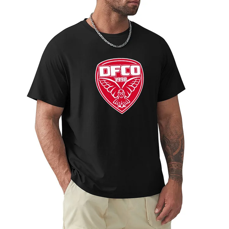 Dijon FCO Graphique Coton T-shirt Manche Courte Homme