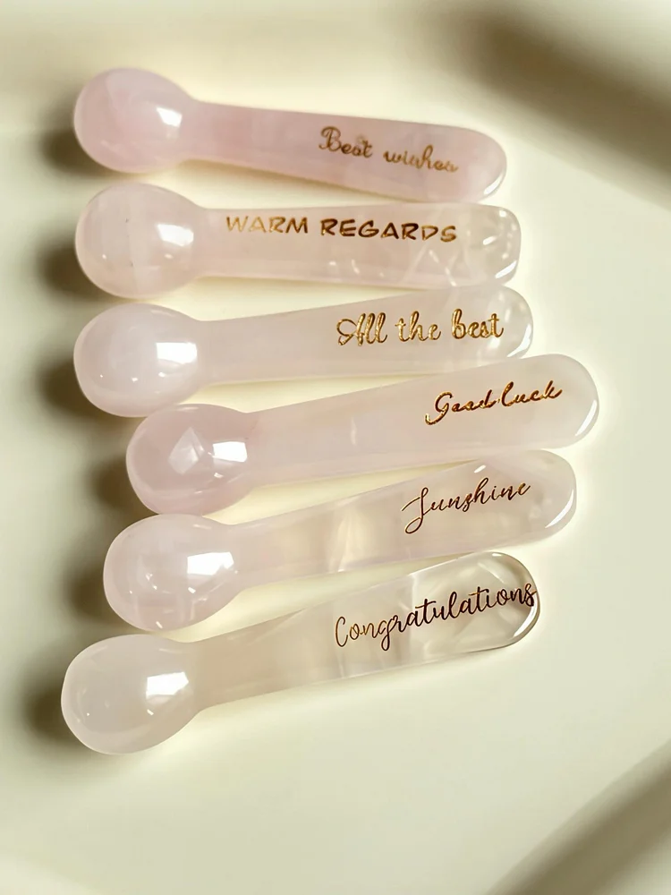 pornhint Pornhint Natural Rose Quartz Eye Massage Wand &ETH; Anti-Aging Tool for Lifting & Relaxation, 1.9in bullet vibrators