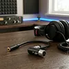 90 Degree Angle XLR To 3.5mm Cable for Mixer Console Speaker Tablet Phones Balanced To Unbalanced Audio Cable 11.8 Inch/0.3 Meter Length
