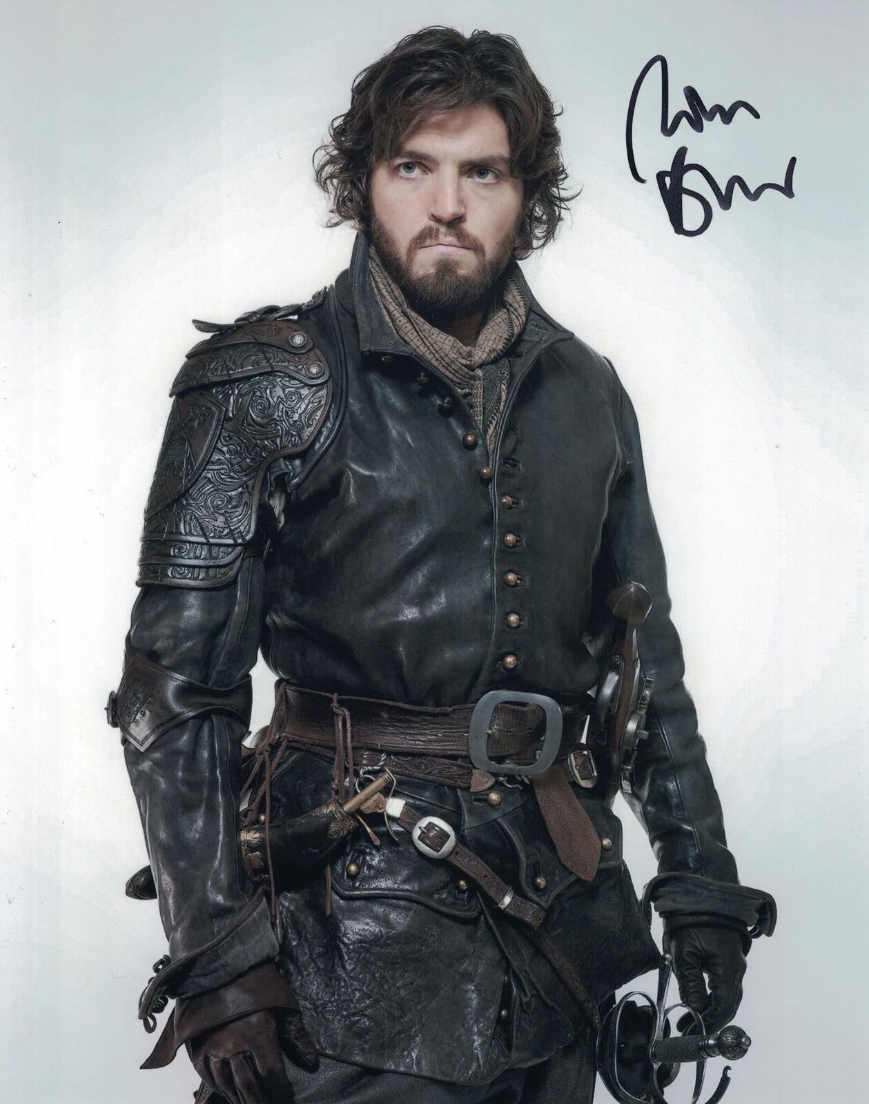 TOM BURKE - Athos in The Musketeers hand signed 10 x 8 Photo Poster painting