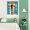 Diamond Painting -DIY Round Drill Cross