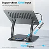 tounee Laptop Stand & Dock 2-in-1, 7-in-1 Multifunctional Expansion Base