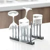 Home&Living Daily Kitchen Dish Shelf Rack Plastic Storage Shelf Water Filtering Rack for Dining Cover Pot Bowl Dish
