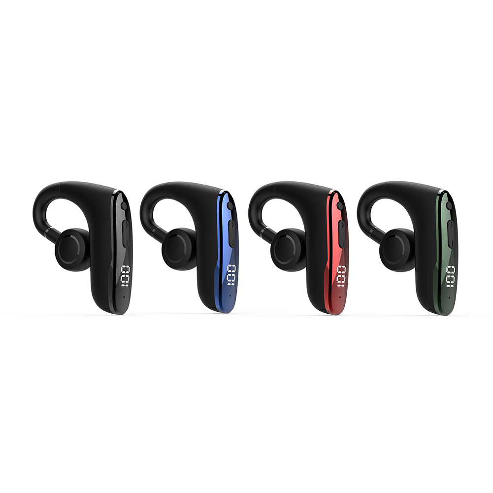 

Bone Conduction Earbuds Waterproof Bluetooth-compatible Wireless Headset, Black, 501 Original