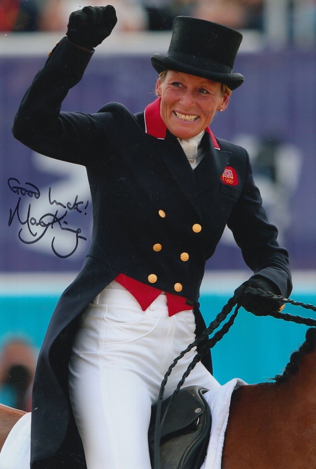 Mary King Hand Signed 12x8 Photo Poster painting - Olympics Autograph - London 2012