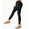 Women's High-Waisted Ribbed Leggings by Inlyline