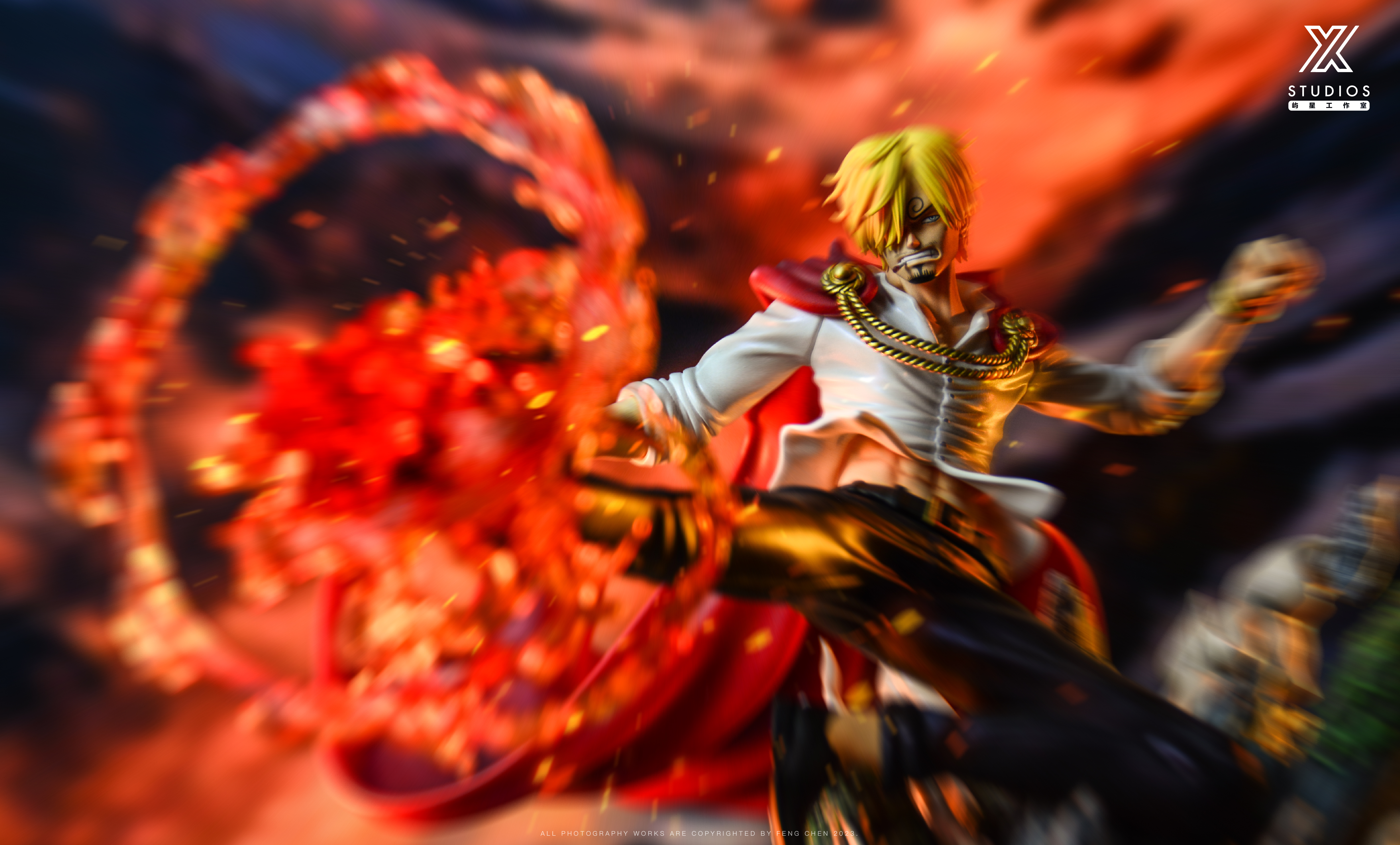 PRE-ORDER YuXing Studio - One Piece Resonance #2 Concasse Sanji POP Statue(GK)-