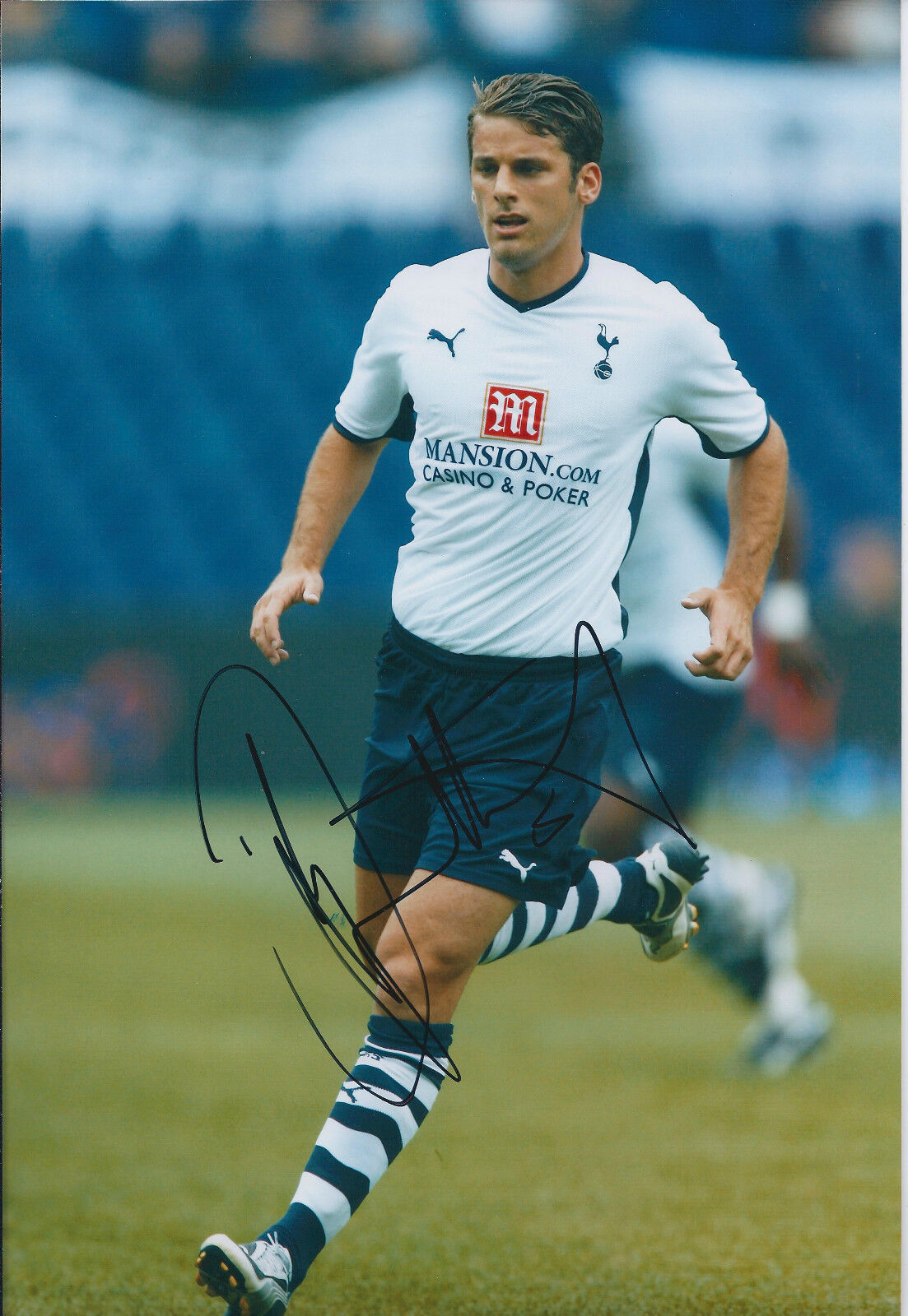 David BENTLEY SPURS SIGNED COA Autograph 12x8 Photo Poster painting AFTAL Genuine Tottenham