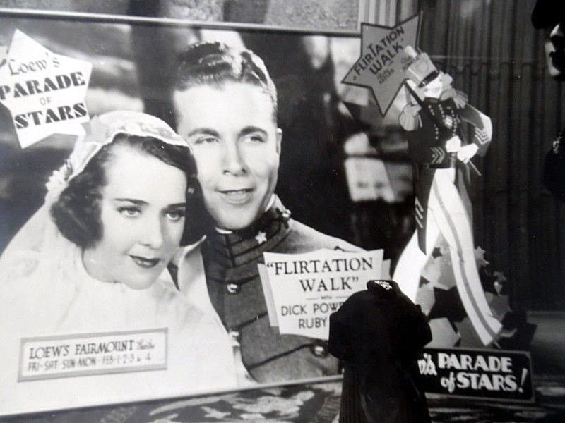 DICK POWELL RUBY KEELER Movie Film 8x10 Publicity Photo Poster painting Flirtatation WALK ak1646