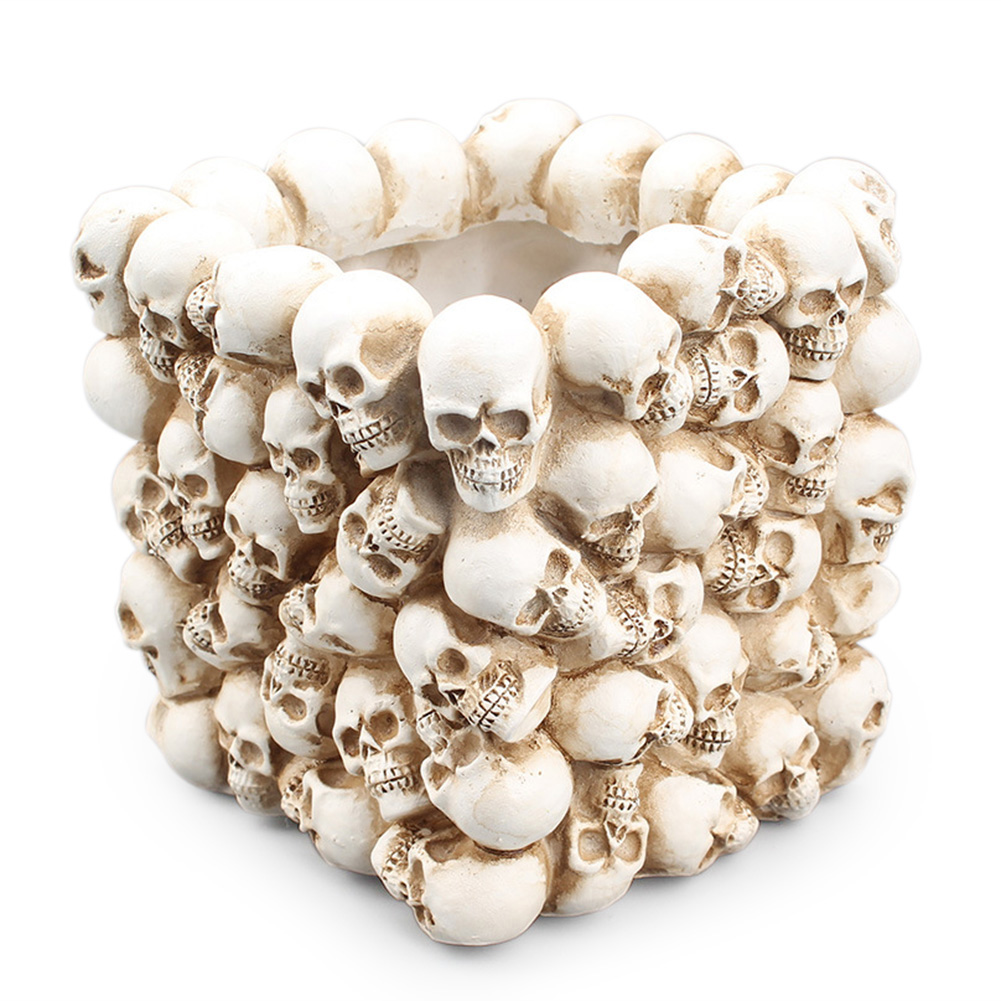 

3D Skull Desk Makeup Pen Storage Box, 501 Original