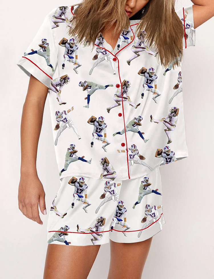 Women's Buffalo Football Pajama Set