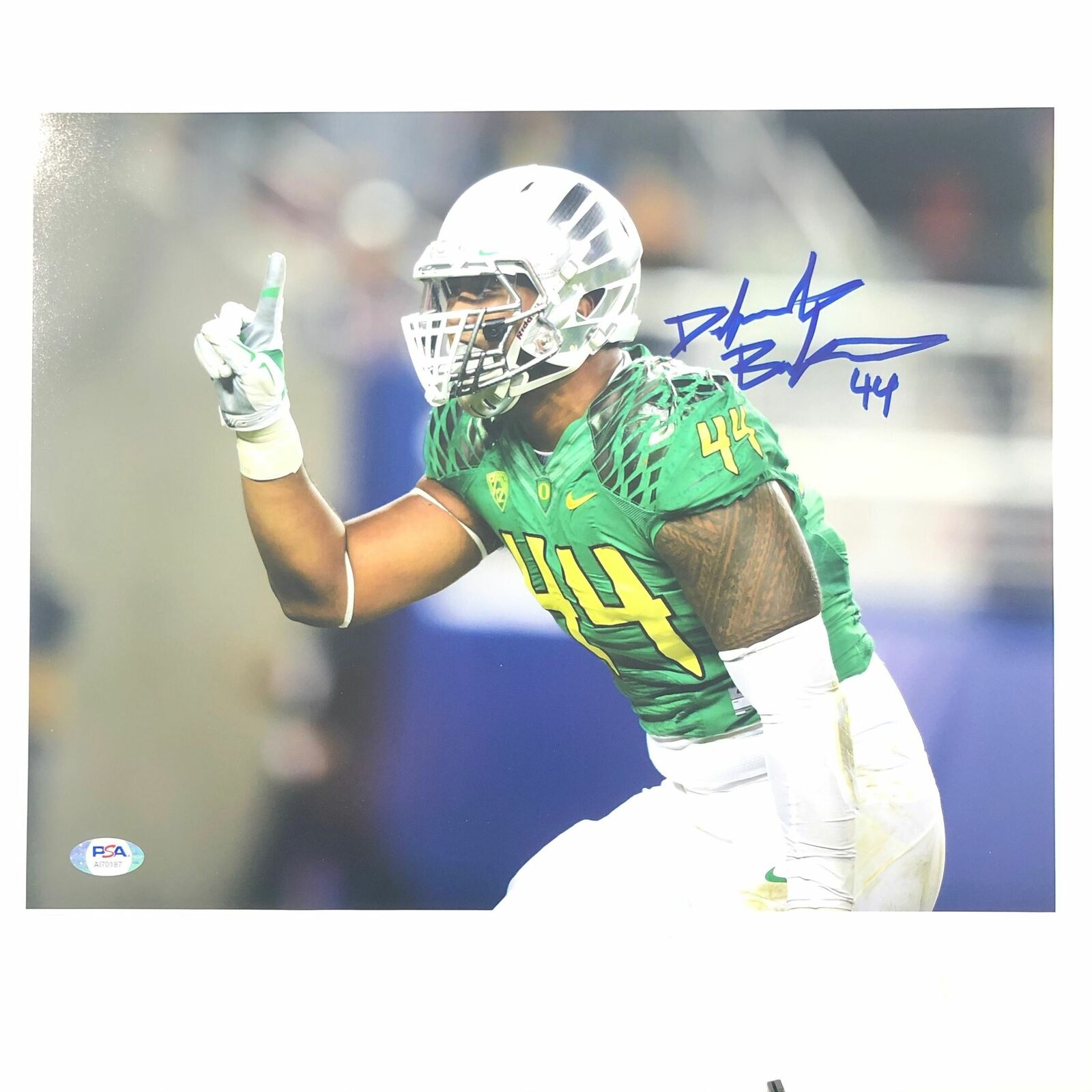 Deforest Buckner Signed 11x14 Photo Poster painting PSA/DNA Oregon Ducks Autographed