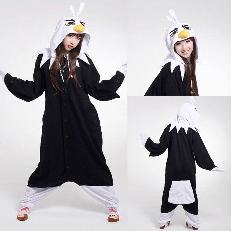 Animal Adult Eagle Onesies Hoodie kigurumi Costume Pajamas-Pajamasbuy