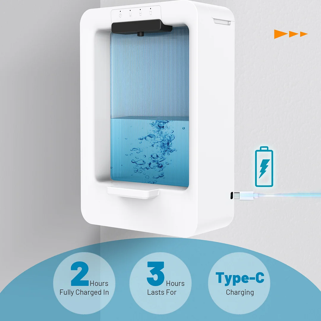 BEBANG Automatic Mouthwash Dispenser for Bathroom,18.3Oz