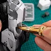 0-14mm Manual Hole Punch Heavy-Duty Multifunctional Hole Reamer Lightweight Car Shell Drilling Hole Opener for Woodworking Model Making DIY Crafts