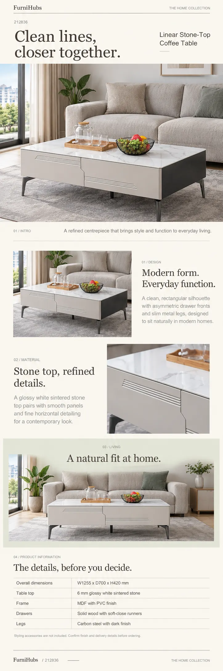 Coffee Table 212836