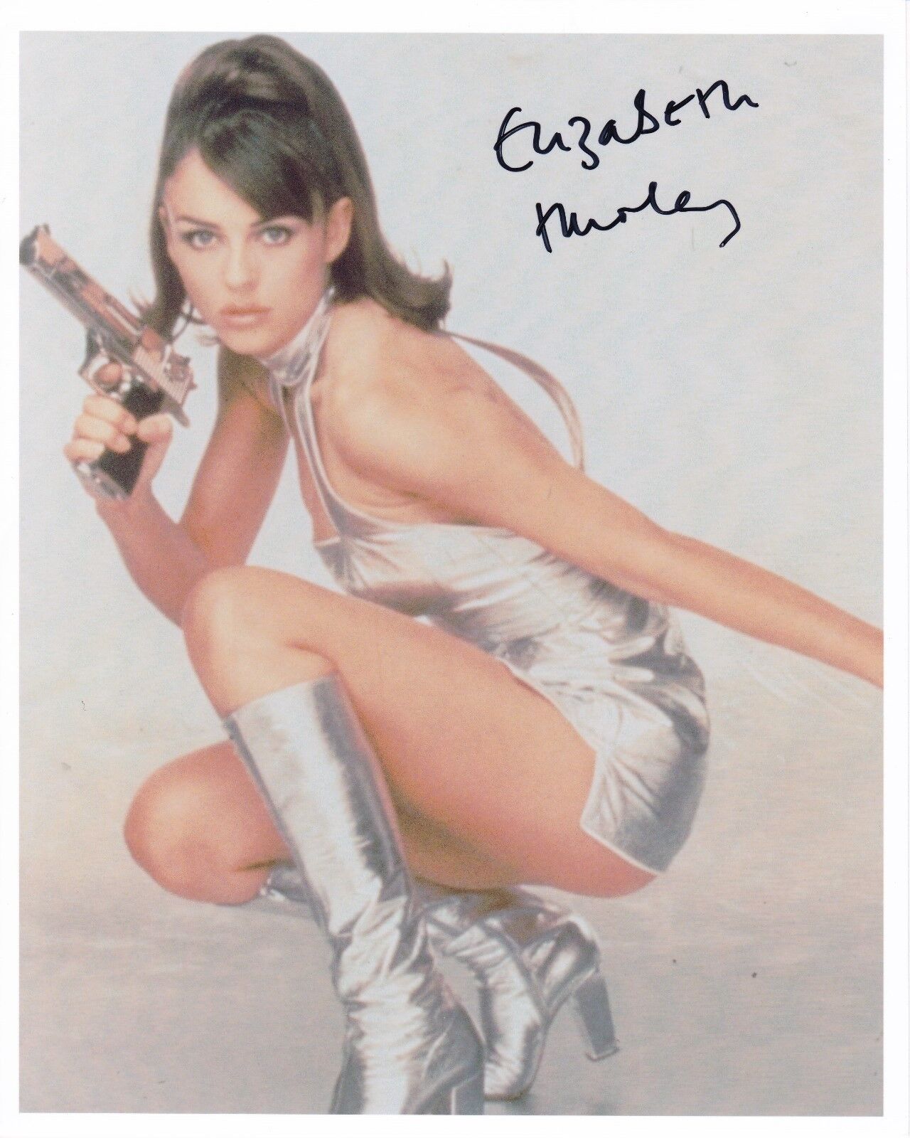 Elizabeth Hurley 'Austin Powers' Autographed 8x10 Photo Poster painting with CoA