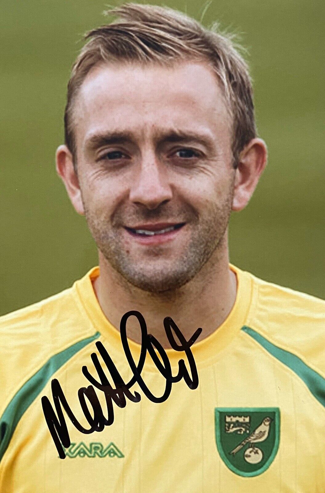 Matthew Gill Hand Signed 6X4 Photo Poster painting - Norwich City