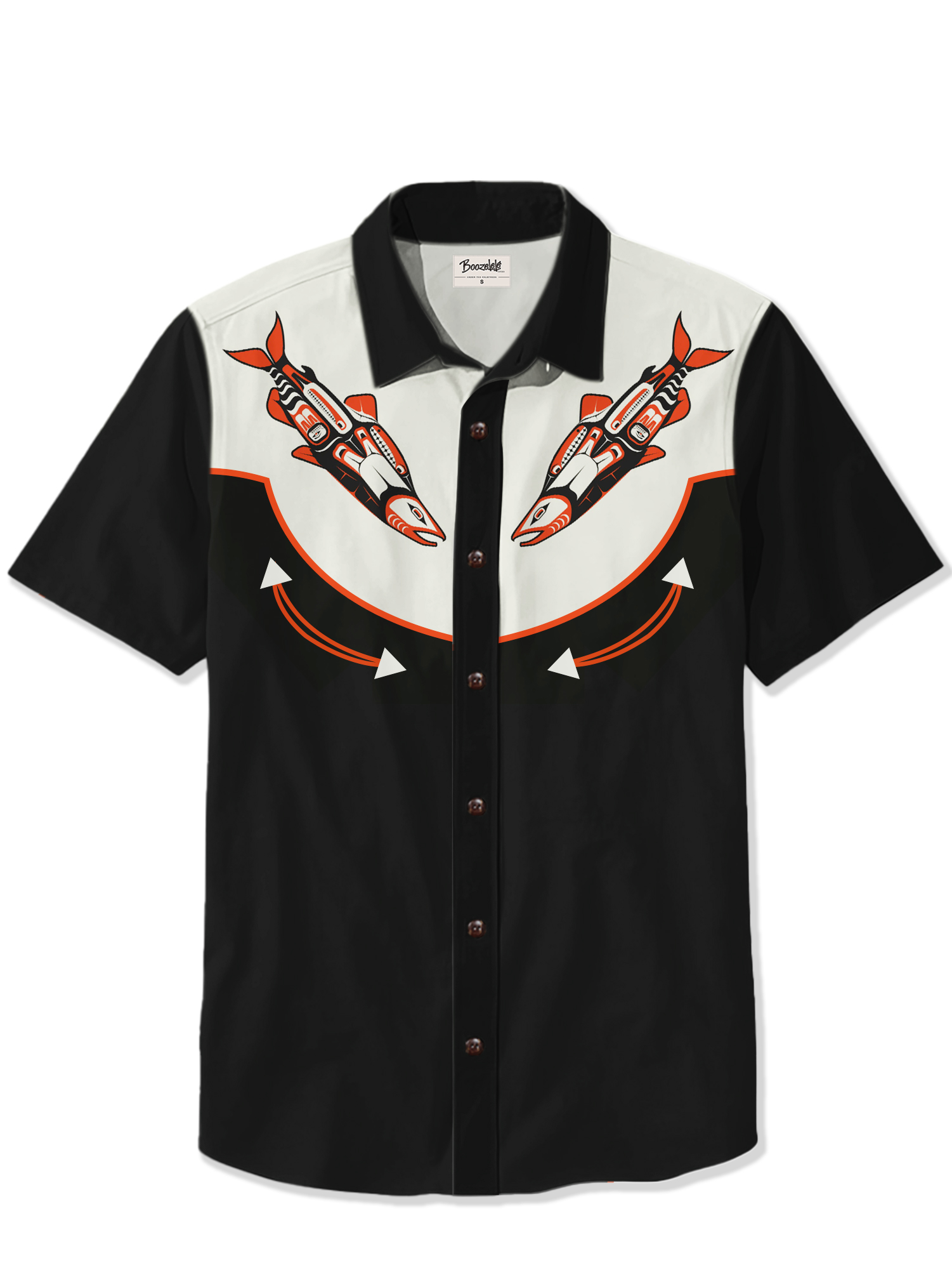 Vintage Salmon - 100% Cotton Shirt