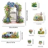 >SALE<Acrylic Garden Classic Car Desktop Diamond Art Kits for Home Office Decor