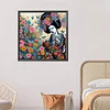 Geisha Schönheit 5d DIY Diamant Kunst Malerei Kits Teilbohrer Edelstein Kunst Kit 30x30cm