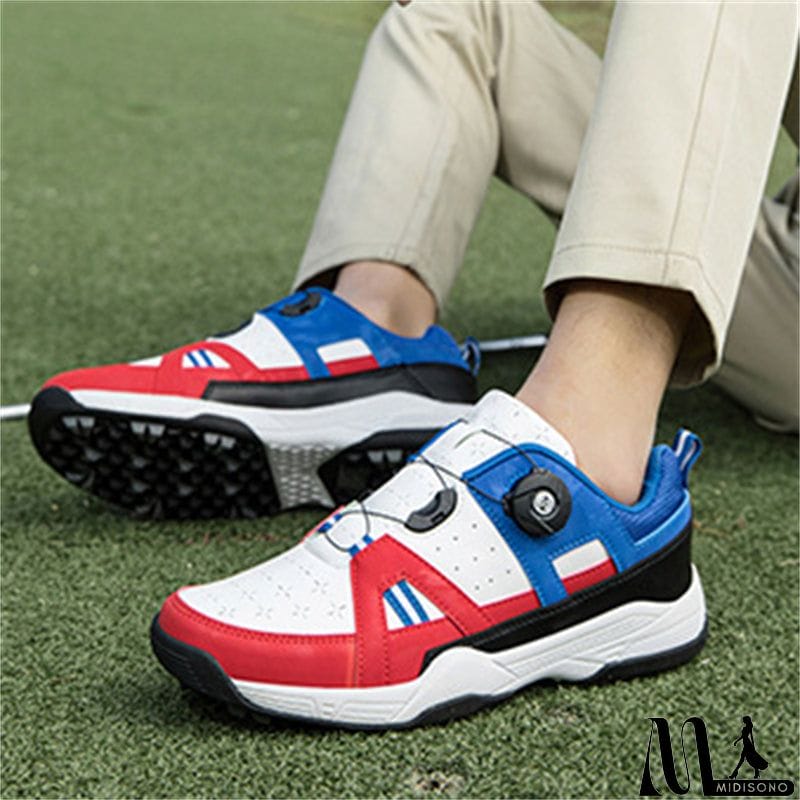MidiSono - Men's Plus Size Casual Anti-skid Outdoor Golf Sneakers