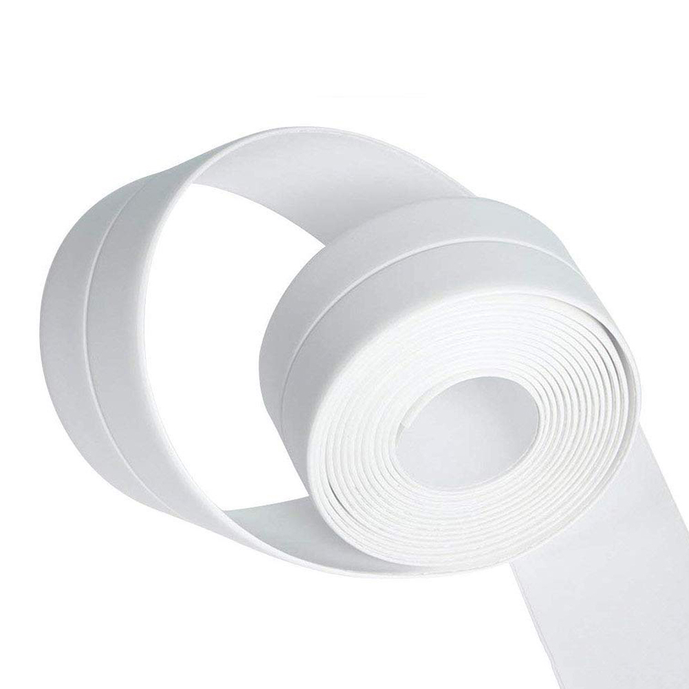 

38mmx3.2m Caulk Strip PVC Self Adhesive Sealing Tape for Sink Toilet Tub, 501 Original