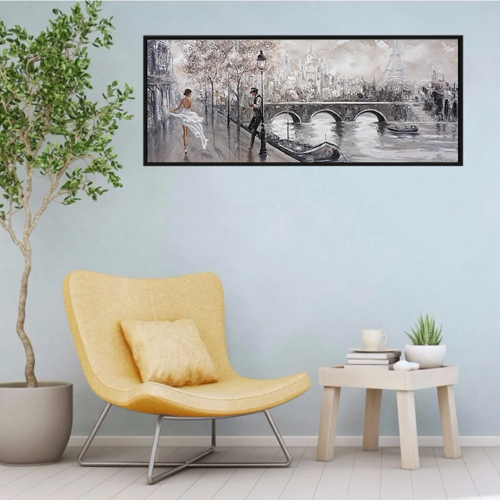 Diamond Painting - Full Round Drill - Street View(70*30cm)