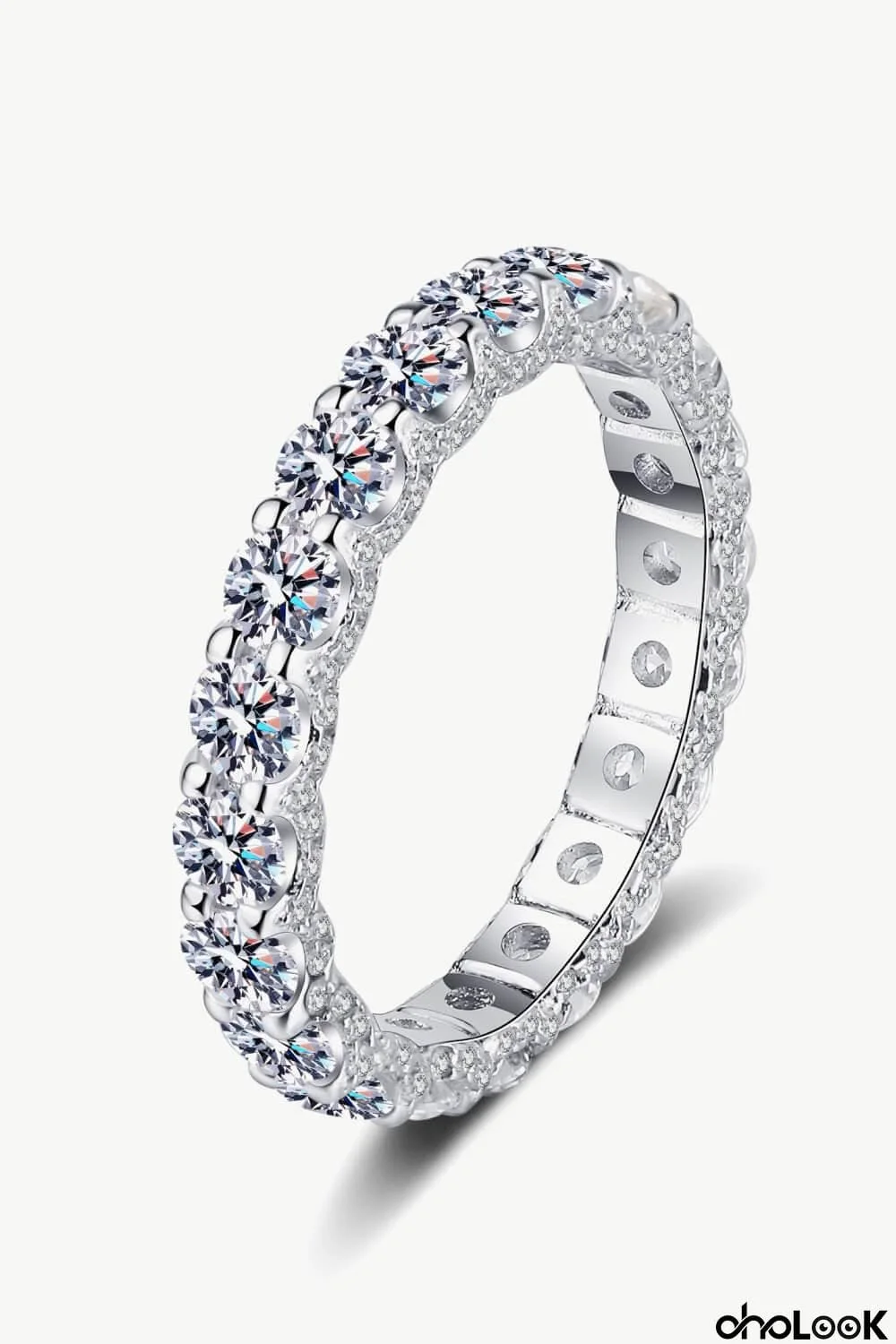 2.1 Carat Moissanite Ring