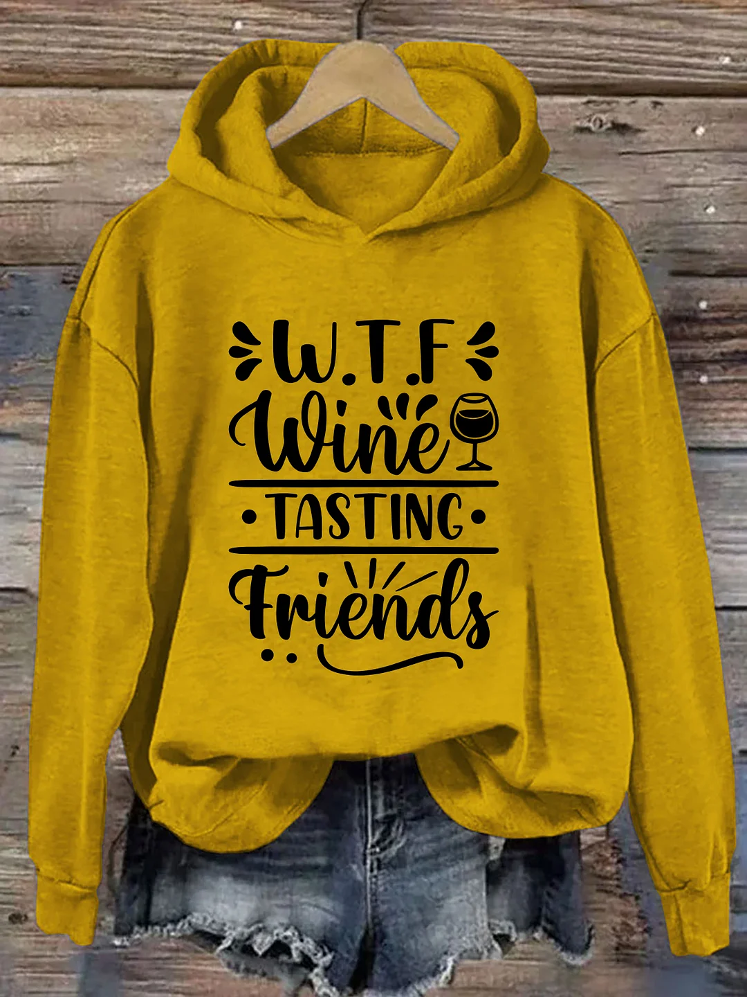WTF Wine Tasting Friends Hoodie