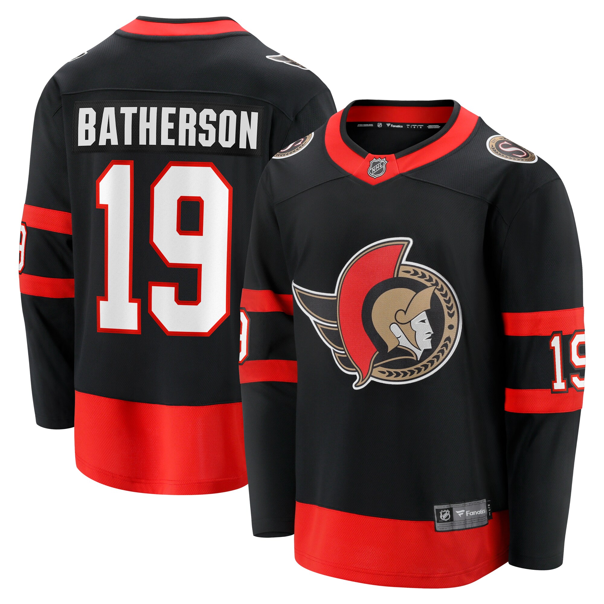 Drake Batherson Ottawa Senators Fanatics Home Breakaway Jersey – Black mysite