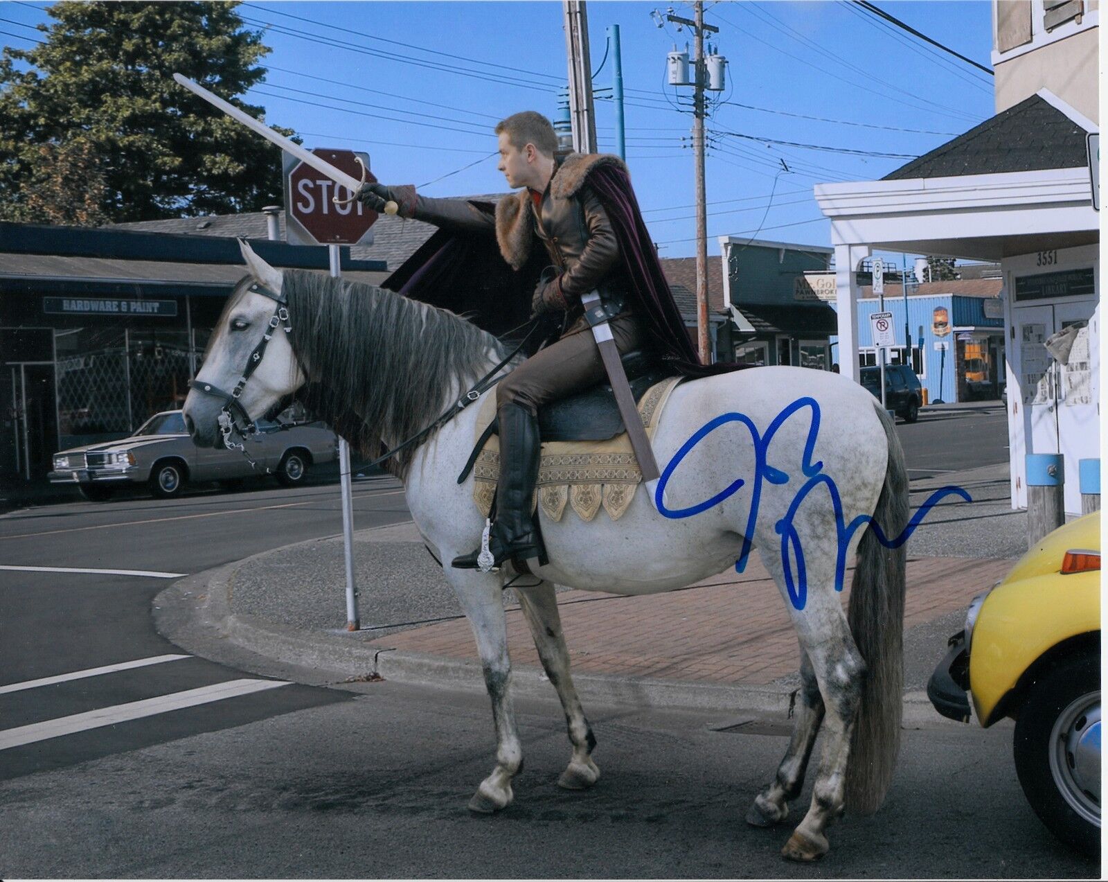 JOSH DALLAS SIGNED ONCE UPON A TIME Photo Poster painting UACC REG 242 (2)