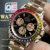 Rolex Daytona 116595RBOW Rainbow Black Dial Rose Gold Super Clone