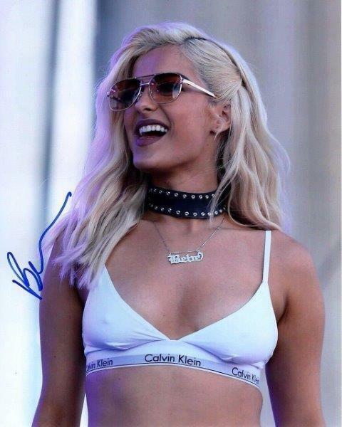 REPRINT - BEBE REXHA Hot Sexy Singer Autographed Signed 8 x 10 Photo Poster painting Poster RP