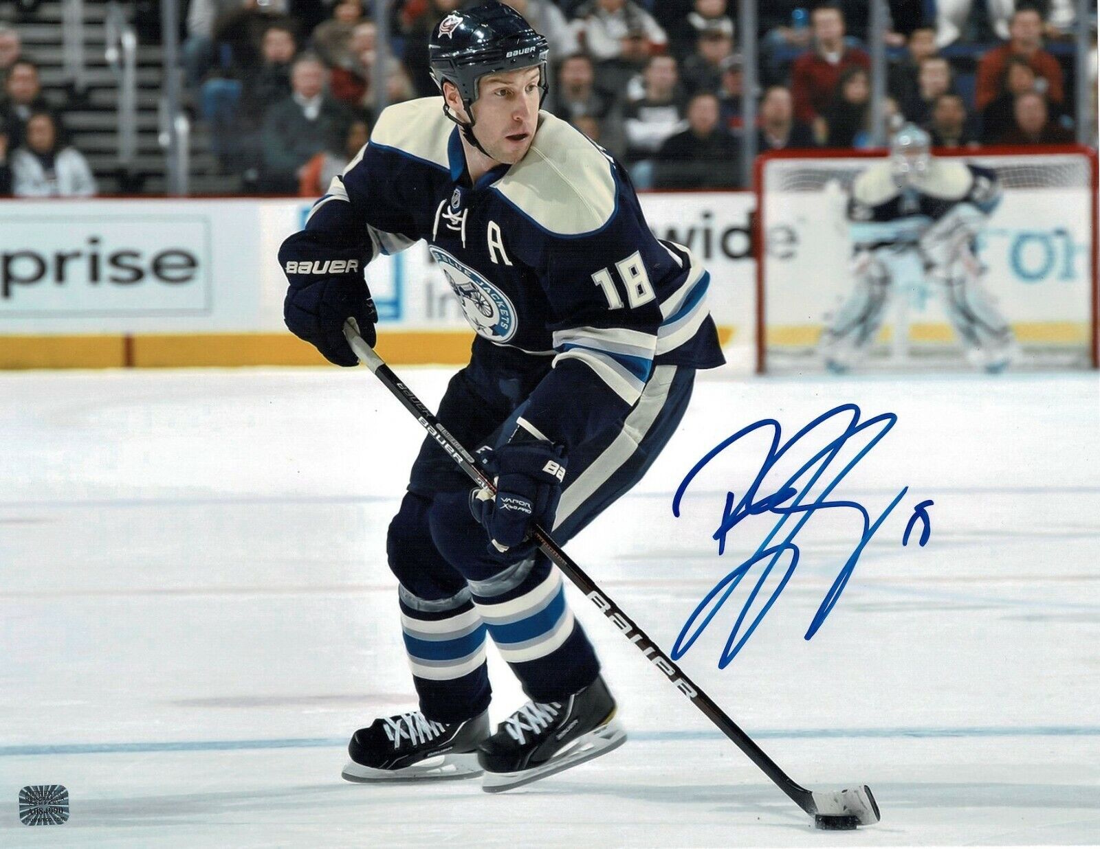 RJ Umberger signed autographed 11x14 Photo Poster painting! AMCo! 9280