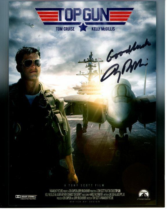 JERRY BRUCKHEIMER Signed Autographed TOP GUN Photo Poster painting