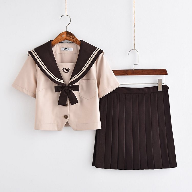 Mocha School Uniform