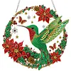 Bird DIY Diamond Painting Acrylic Special Shape Pendant Hanging Kit