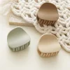 6PCS Morandi Colors Minimalism Hair Clip Claws