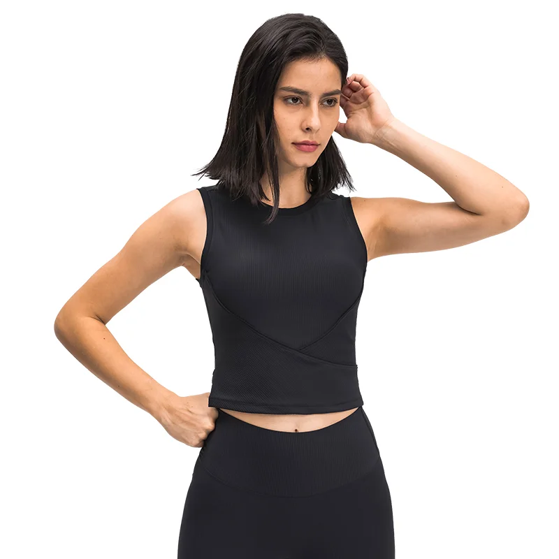 high neck sports tank top on sale