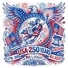 Sculpture de la Libert&eacute; et aigle Full DIY 5D rond drill points diamants peintures arts plastiques arts visuels 15,75 x 15,75 in diamant cristal kits de peinture &agrave; strass pour adultes/d&eacute;butants, id&eacute;es cadeaux d&eacute;coration murale