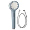 Cloud-feeling soft backwash shower head Anti-scale booster massage pulse dense skin-friendly dual water outlet mode