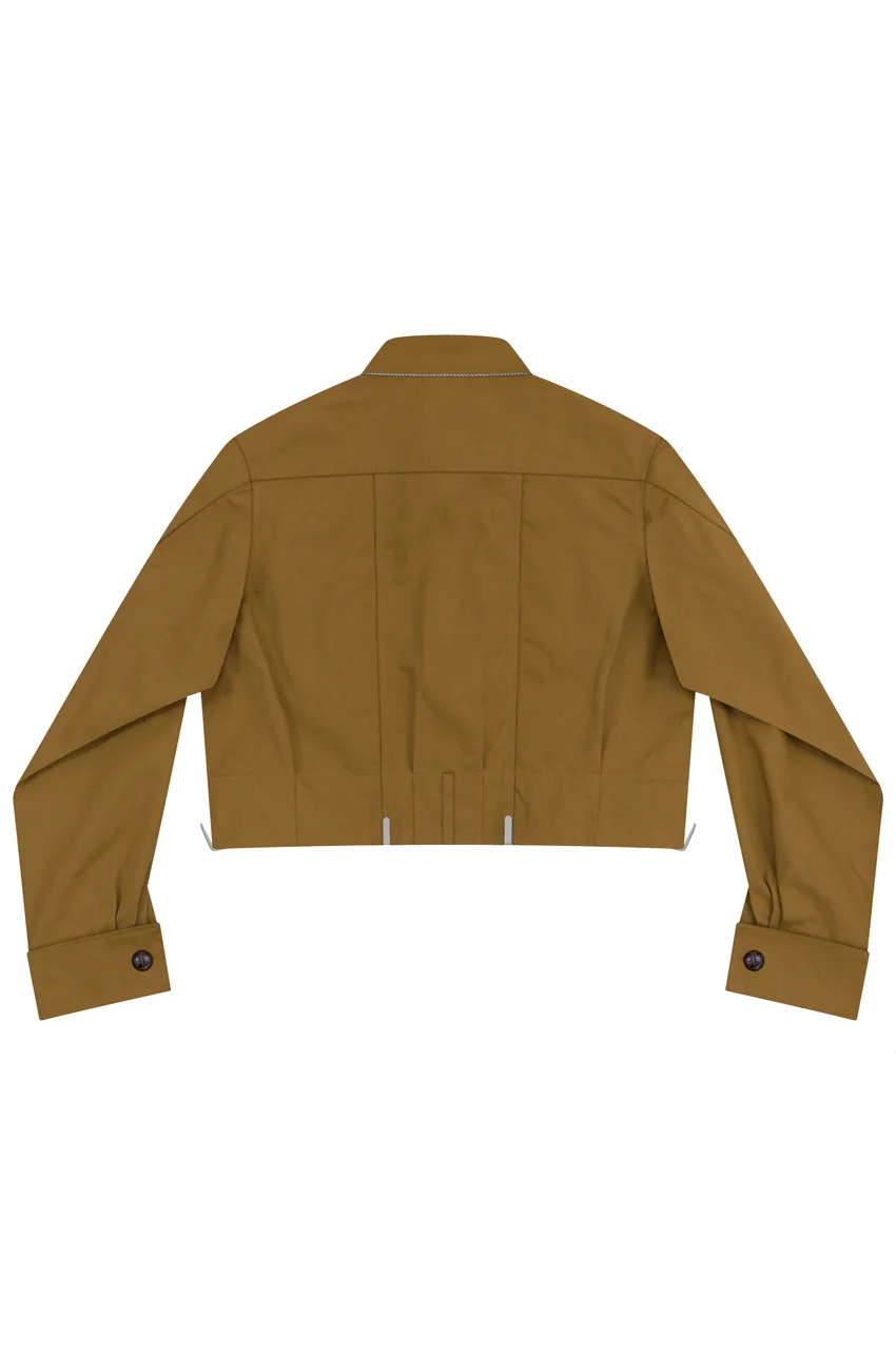   Elite German Officer Brown Service Shirt German-Uniform