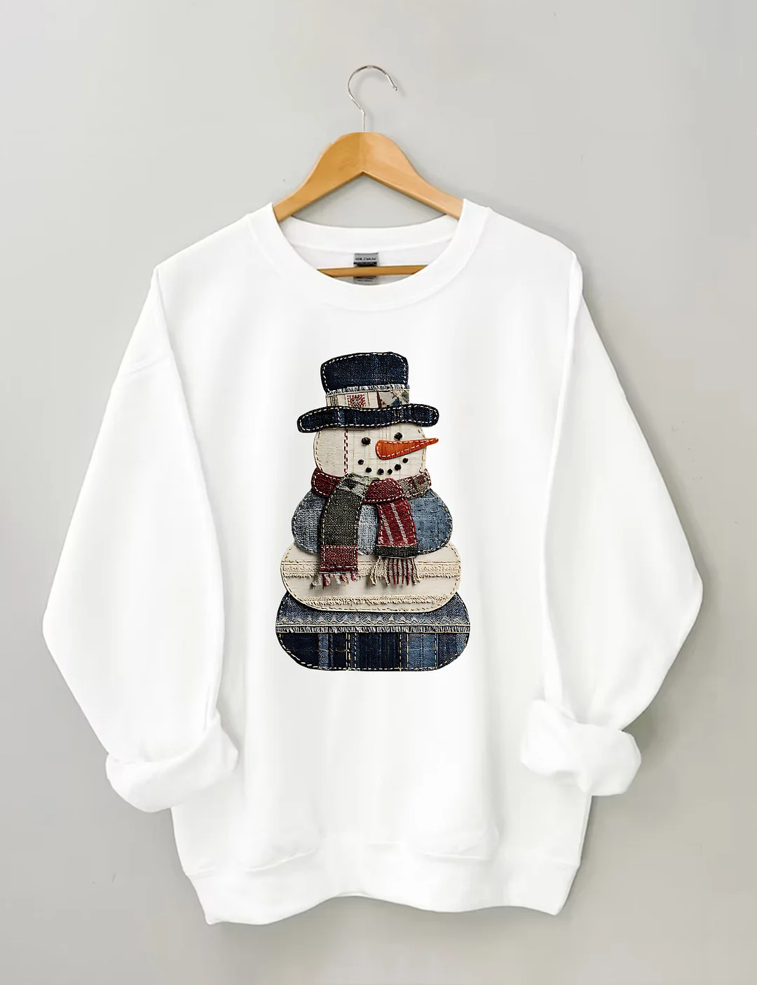 Patchwork Christmas Sweatshirt
