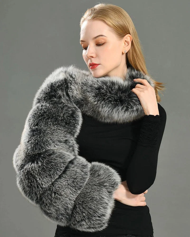 Fashion Fur Sleeve