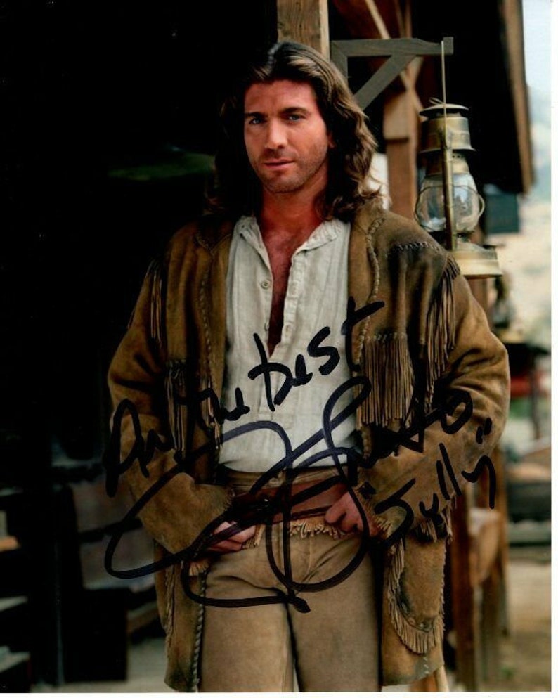 Joe lando signed autographed dr. quinn, medicine woman byron sully Photo Poster painting