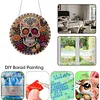 Skull DIY Diamond Painting Hanging Ornament 20cm for Adults